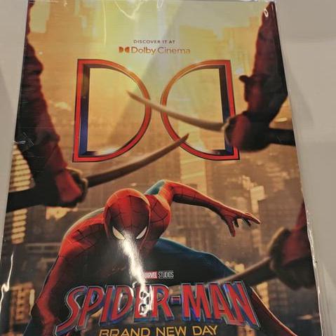 [BUNJANG] Spider-Man Brand New Day Megabox Merchandise / 스파이더맨 브랜드 뉴 데이 메가박스 굿즈(포스터+티켓)