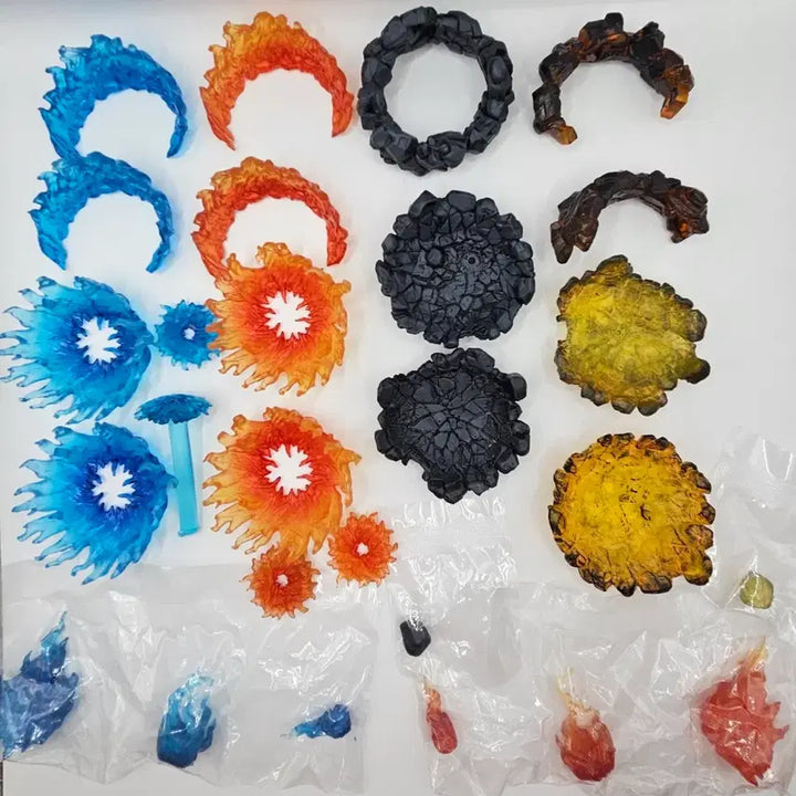 [BUNJANG] Action Figure Effect Parts Set / 배경 임팩트 효과 피규어 세트