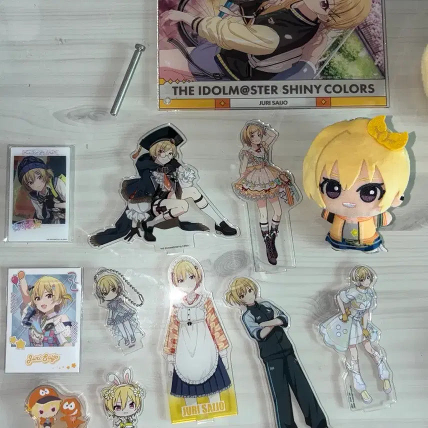 [BUNJANG] THE IDOLM@STER Shiny Colors Sajou Juuri Merchandise Bundle Set / 샤니마스 사이죠 쥬리 굿즈 판매