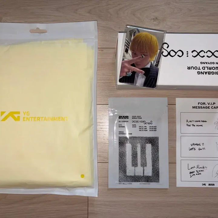 [BUNJANG] BIGBANG Membership Kit + Raincoat (Sealed) / 빅뱅 멤버쉽키트 판매 미개봉 우비 포함