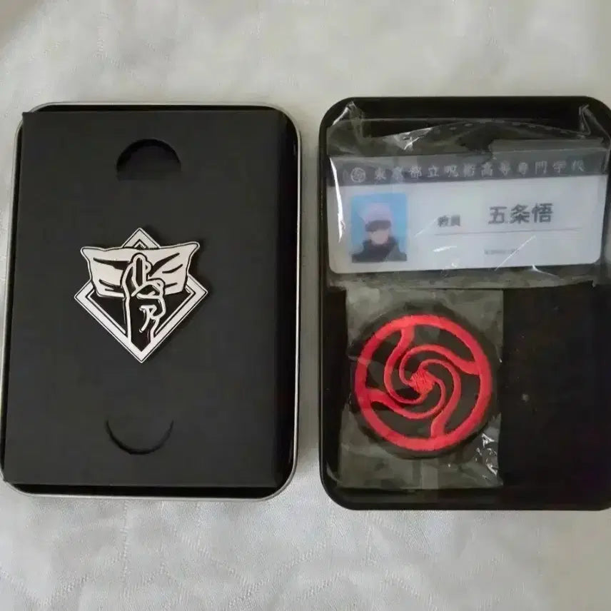 [BUNJANG] Jujutsu Kaisen Tin Case Set (Megabox Exclusive) - Gojo Satoru, Itadori Yuji, Fushiguro Megumi, Kugisaki Nobara / [4종세트] 주술회전 틴케이스 메가박스 / 고죠사토루 이타도리유지 후시구로메구미 노바라쿠키사키