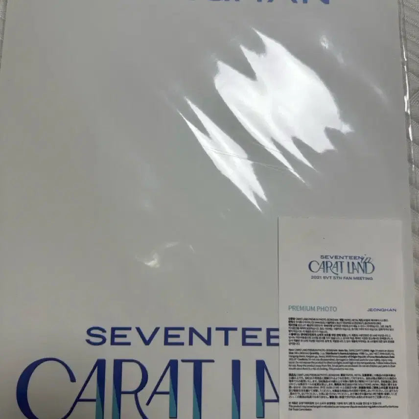 [BUNJANG] SEVENTEEN Jeonghan Caratland 2021 Photo Frame (Sealed) / 정한 캐럿랜드 21 액자 미개봉 판매