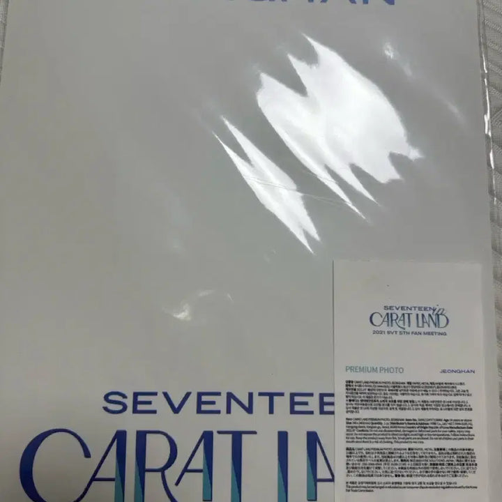 [BUNJANG] SEVENTEEN Jeonghan Caratland 2021 Photo Frame (Sealed) / 정한 캐럿랜드 21 액자 미개봉 판매