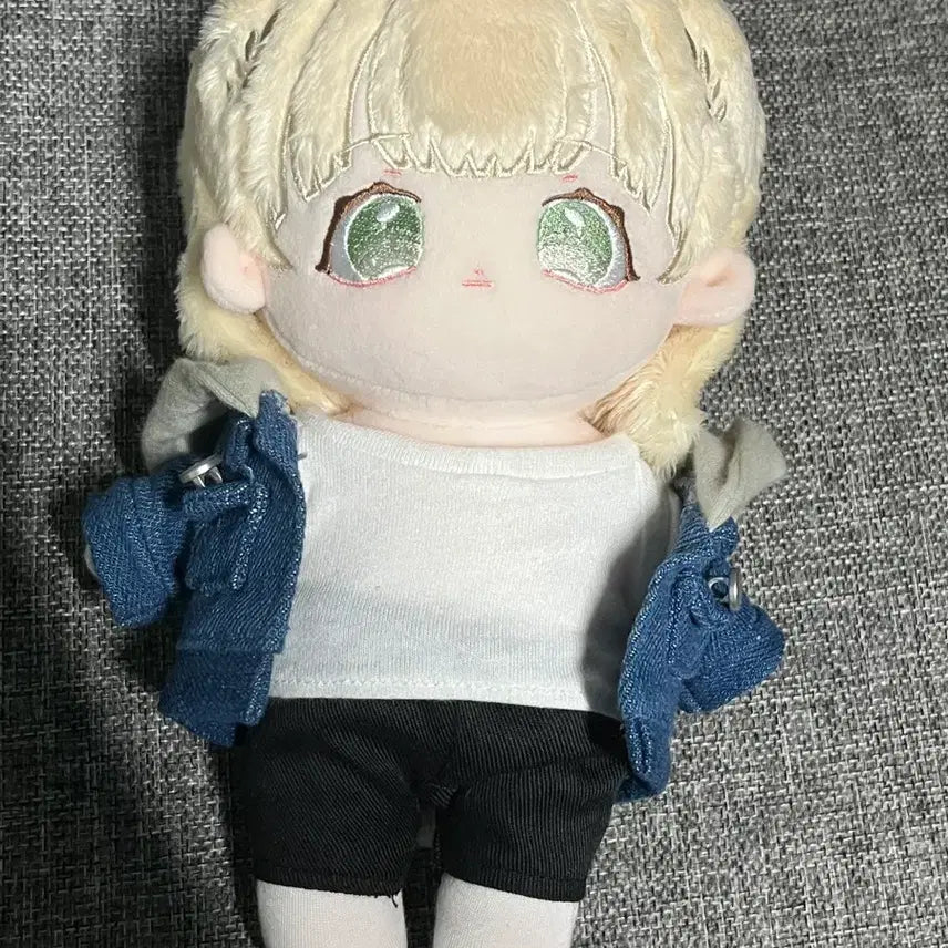 [BUNJANG] 20cm Unlabeled Cotton Doll (Somini) with Outfit Set / 20cm 무속성 연유 솜인형 + 옷