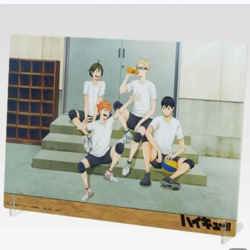 [BUNJANG] Haikyuu!! Karasuno High School 1st Years Acrylic Board (Sealed) / 미개봉)하이큐 카라스노의미래쿠지D상1학년즈아크릴보드