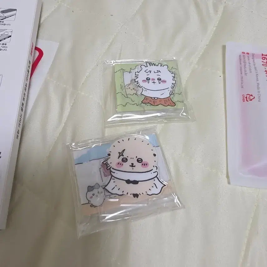 [BUNJANG] Cheekawa Random Acrylic Set (2 Types) / 치이카와 랜덤 아크릴 2종 세트