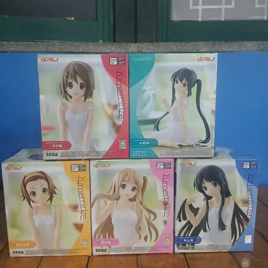 [BUNJANG] K-On! Yumemirais Figure 5-Set / 최저가)케이온! 피규어 5종 세트 유메미라이즈