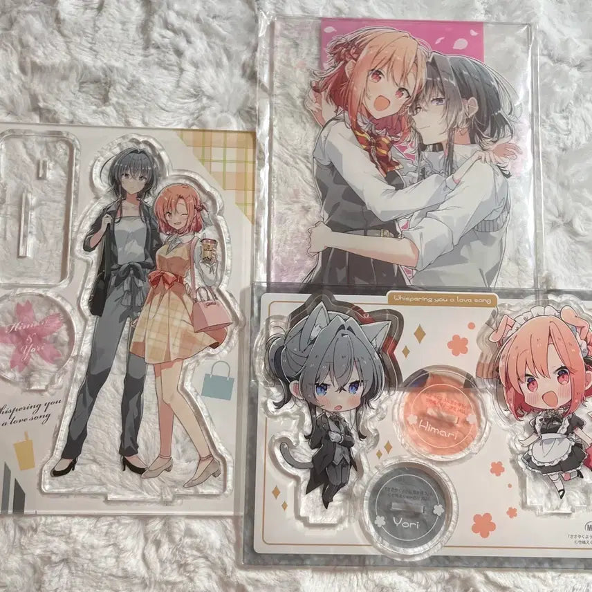 [BUNJANG] Soksano Acrylic Stand Plate Special Edition Goods / 속삭이듯 사랑을 노래하다 속사노 아크릴 스탠드 플레이트 특전 굿즈 백합