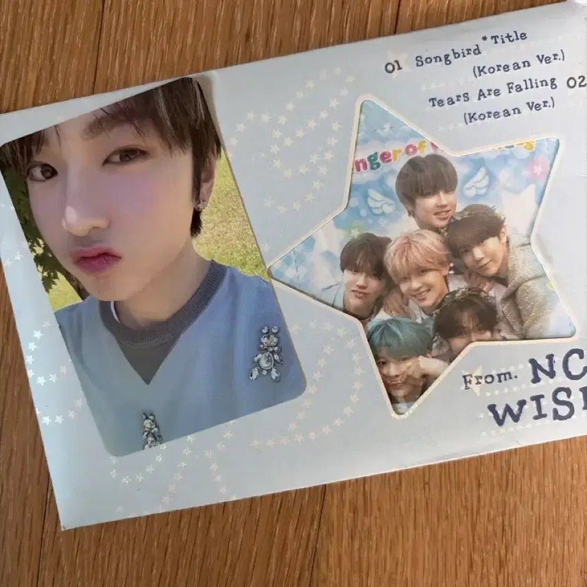 [BUNJANG] Songbird Album Full Set Photocard Sakuya + Bonus / 단순개봉 송버드 앨범 풀셋 포카사쿠야,유우시+덤