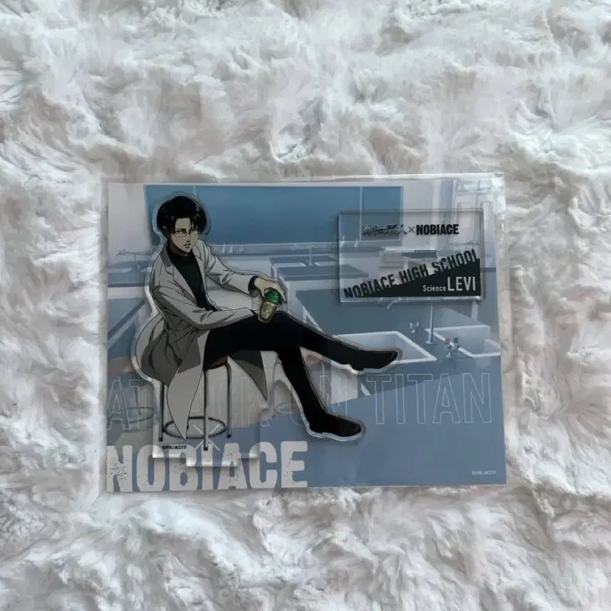 [BUNJANG] Attack on Titan Levi Ackerman Nobieis Acrylic Stand / 진격의 거인 진격거 리바이 아커만 노비에이스 아크릴 스탠드