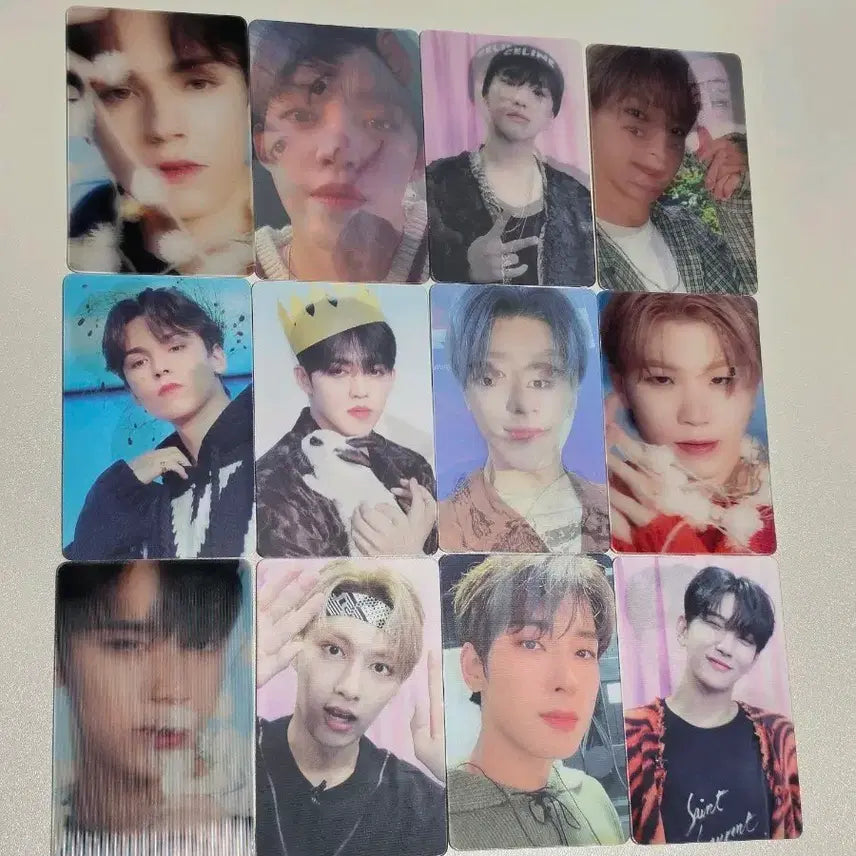 [BUNJANG] Seventeen Blood Donation Lenticular Photocard Set (16 pieces) / 세븐틴 헌혈 렌티큘러 포카 16장 전부