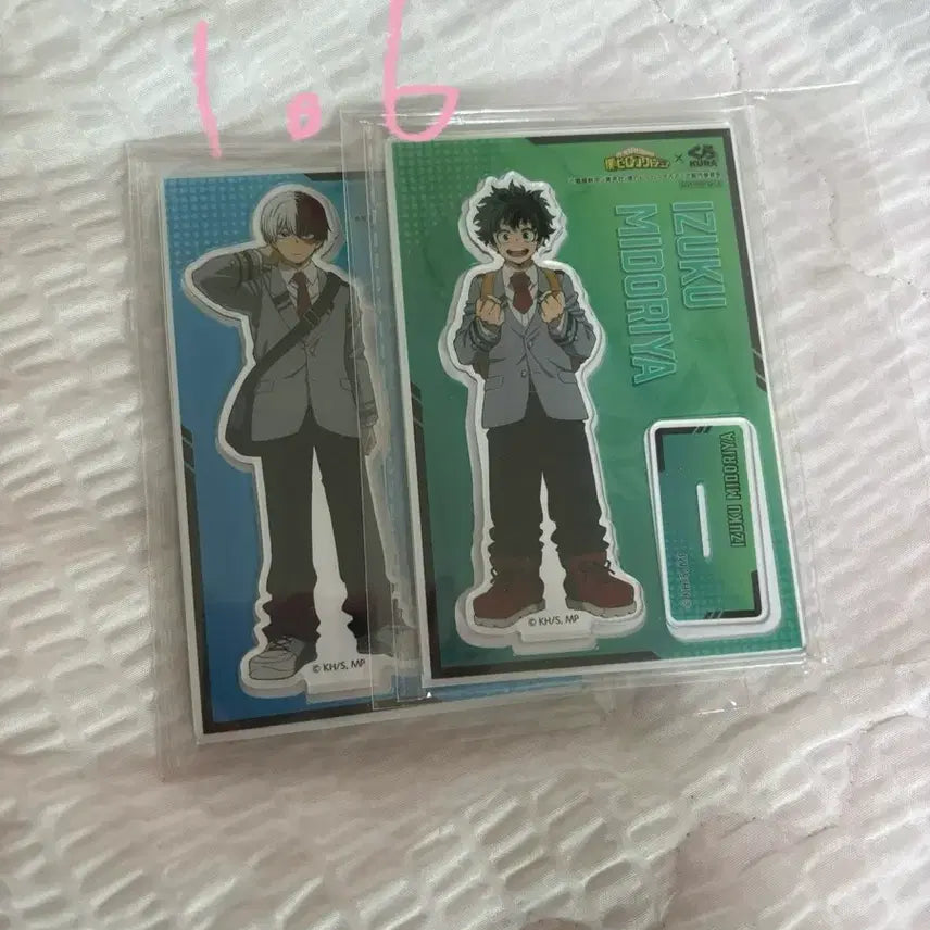[BUNJANG] Shoto Todoroki &amp; Izuku Midoriya Collaboration Acrylic Stand / 쇼토 미도리야 콜라보 아크릴 판매합니다