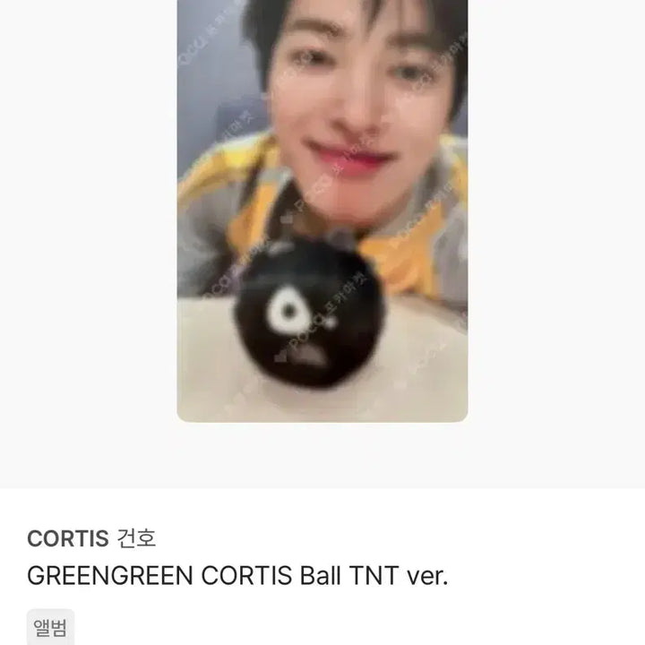 [BUNJANG] SEVENTEEN _WORLD Ver. Green Green Album Photocard / 코르티스볼 tnt 그린그린 앨범 판매합니다