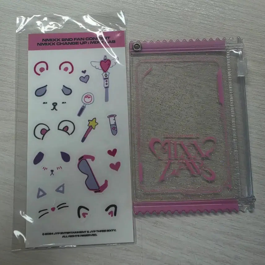 [BUNJANG] NMIXX Fe304:Break Mixx Lab Photo Deco Set / 엔믹스 Fe304:Break 믹스랩 포토 데코 세트