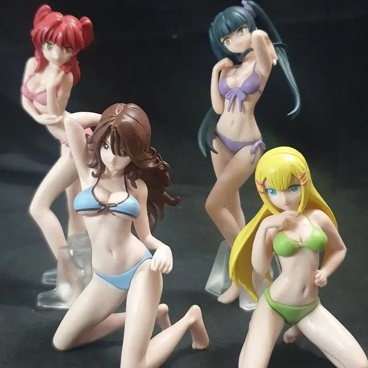 [BUNJANG] Gundam 00 Swimsuit Figure Set / 건담,더블오,수영복,개봉,정품