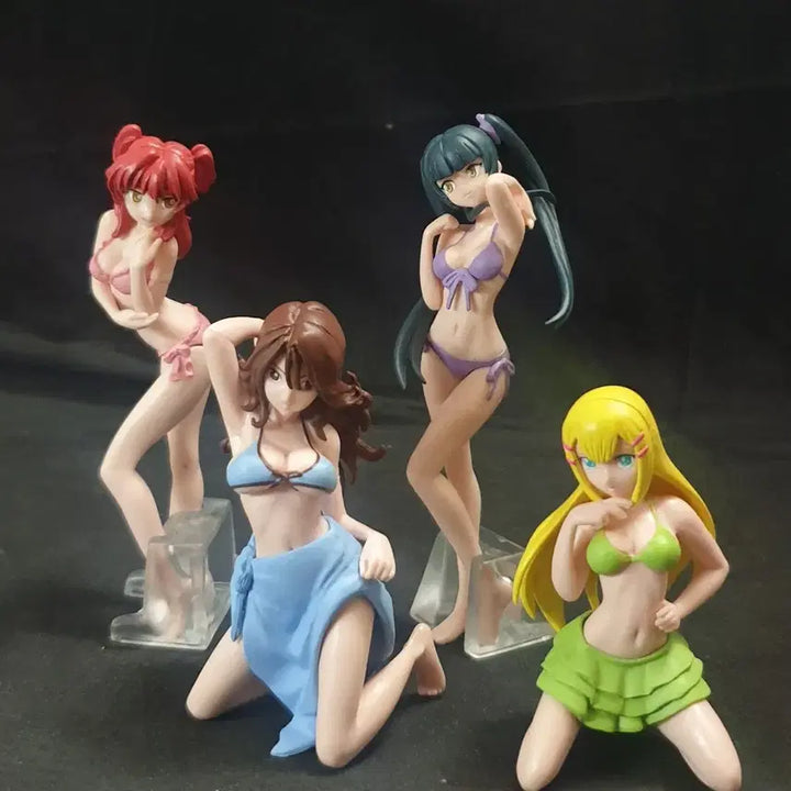 [BUNJANG] Gundam 00 Swimsuit Figure Set / 건담,더블오,수영복,개봉,정품