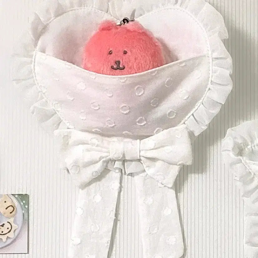 [BUNJANG] Ttobagi Village Ddotto Wall Pocket Rosette Heart / 또바기마을 또또 월포켓 로제트 하트 판매합니다.
