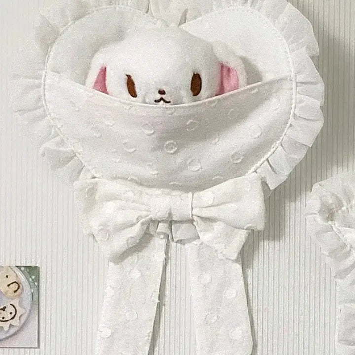 [BUNJANG] Ttobagi Village Ddotto Wall Pocket Rosette Heart / 또바기마을 또또 월포켓 로제트 하트 판매합니다.