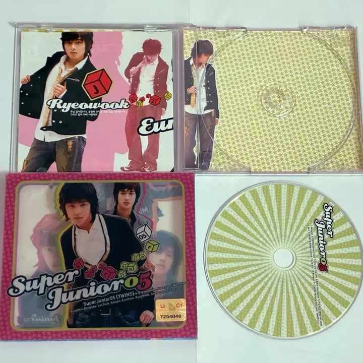 [BUNJANG] Super Junior Regular Album Vol. 1 TWINS (Knock Out) Unsealed / 슈퍼주니어 정규 1집 트윈스 판매