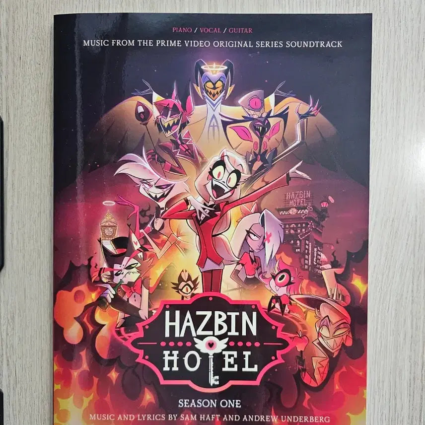 [BUNJANG] Hazbin Hotel Season 1 Soundtrack Book / 해즈빈 호텔 시즌1 사운드트랙북