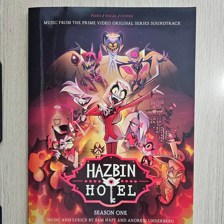 [BUNJANG] Hazbin Hotel Season 1 Soundtrack Book / 해즈빈 호텔 시즌1 사운드트랙북