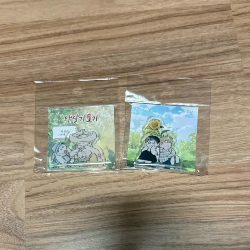 [BUNJANG] Hongsil Quest Hongkwe SD Acrylic Charms Set / 홍실퀘스트 홍퀘 SD 아크릴 코롯토 2종 일괄