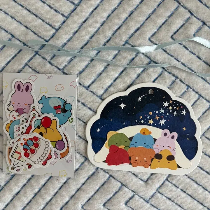 [BUNJANG] Sleepground TtleTip Pixelly SPAO Pajamas Bundle Set Ornament / 잠뜰 뜰팁 픽셀리 스파오 잠옷 특전 오너먼트 일괄