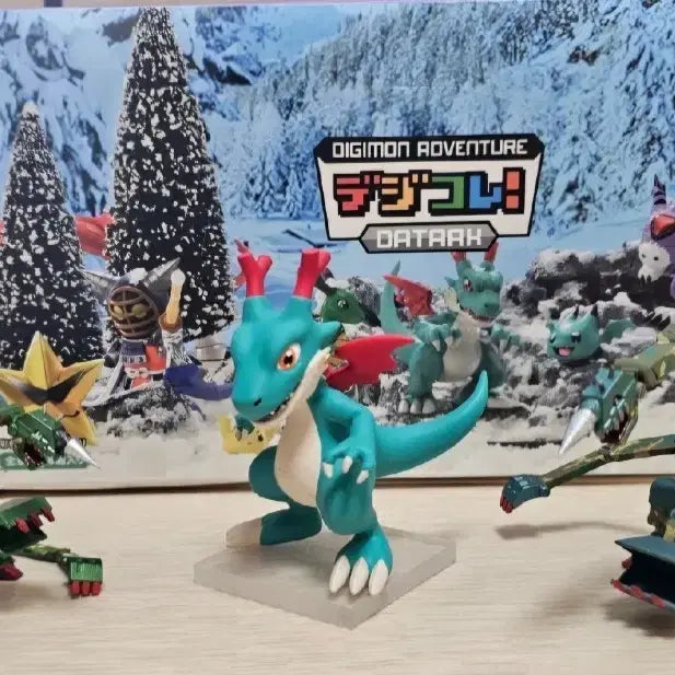 [BUNJANG] Dracomon Evolution Line Custom Resin Figure / 드라코몬 진화트리 주문제작 레진피규어 판매