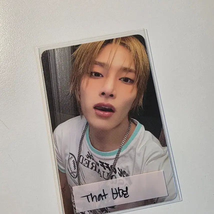 [BUNJANG] Stray Kids Discography THAT Version I.N Photocard / 스키즈 디스앤댓 that버전 앨포 아이엔