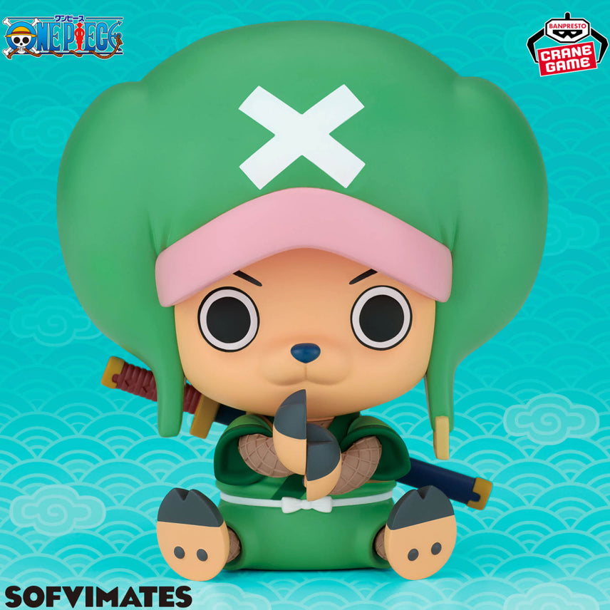 [BUNJANG] One Piece Banpresto Chopper Sofvimate Chopperemon Figure (Sealed) / 미개봉) 원피스 반프 쵸파 소프비 sofvimate 쵸파에몬 피규어