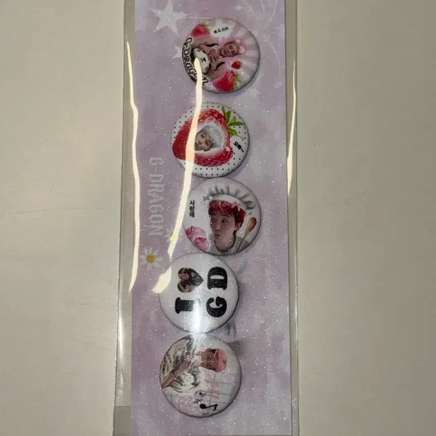 [BUNJANG] G-Dragon Pin Badge / 지드래곤 뱃지