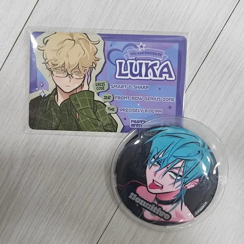 [BUNJANG] A-Stage High Teen Til Badge Luca ID Card Bundle Set / 에이스테 하이틴 틸 뱃지 루카 아이디 카드 일괄 판매