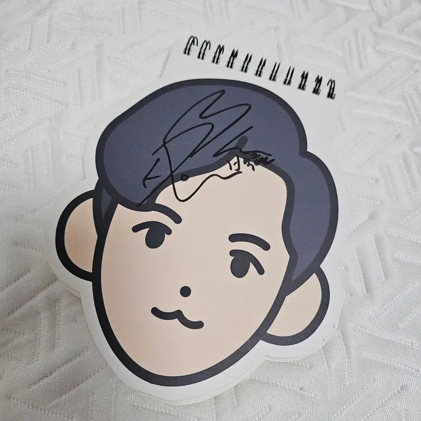 [BUNJANG] Baekhyun Autographed Notebook / 백현 친필 사인 노트