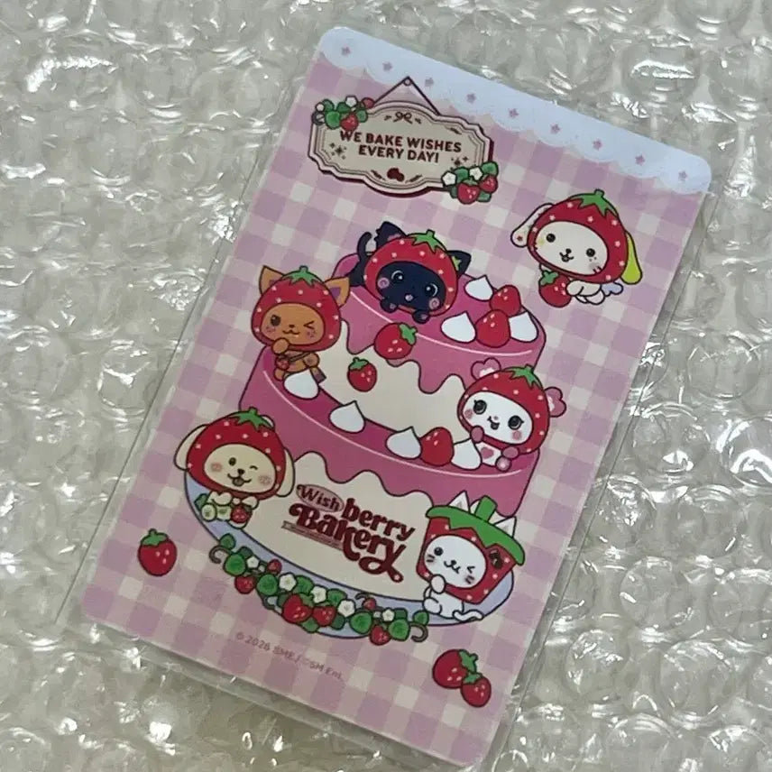 [BUNJANG] NCT WISH Sakuya Wishberry Bakery Strawberry Pop-up Photocard / 엔시티 위시 일본 도쿄 위시베리 베이커리 딸기 팝업 6천엔 6만원 사쿠야 특전 포카