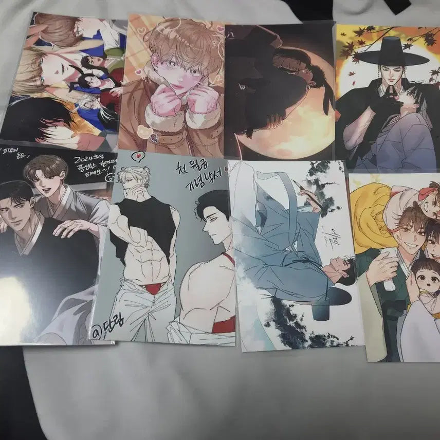 [BUNJANG] Woori Alpha Trauma BL Illustration Postcard Set (20 pcs) / 월요일의 구원자  알파트라우마 외  BL 일러스트 프박사진 20종 일괄