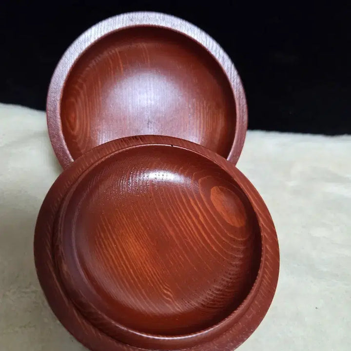 [BUNJANG] Antique Incense Container, Hundreds-Year-Old Wood, Fusumatsu Made / 결이 살아있는 나무 향합