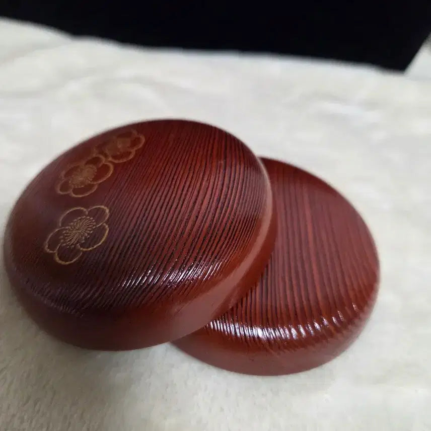 [BUNJANG] Antique Incense Container, Hundreds-Year-Old Wood, Fusumatsu Made / 결이 살아있는 나무 향합