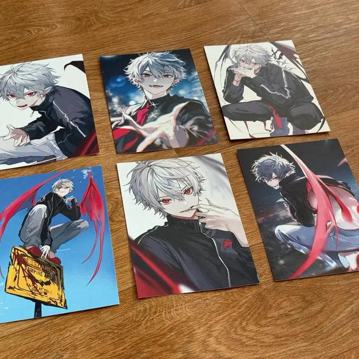 [BUNJANG] NIJISANJI Kuzuha Postcard &amp; Lenticular Set / 니지산지 쿠즈하 엽서 및 랜티큘러