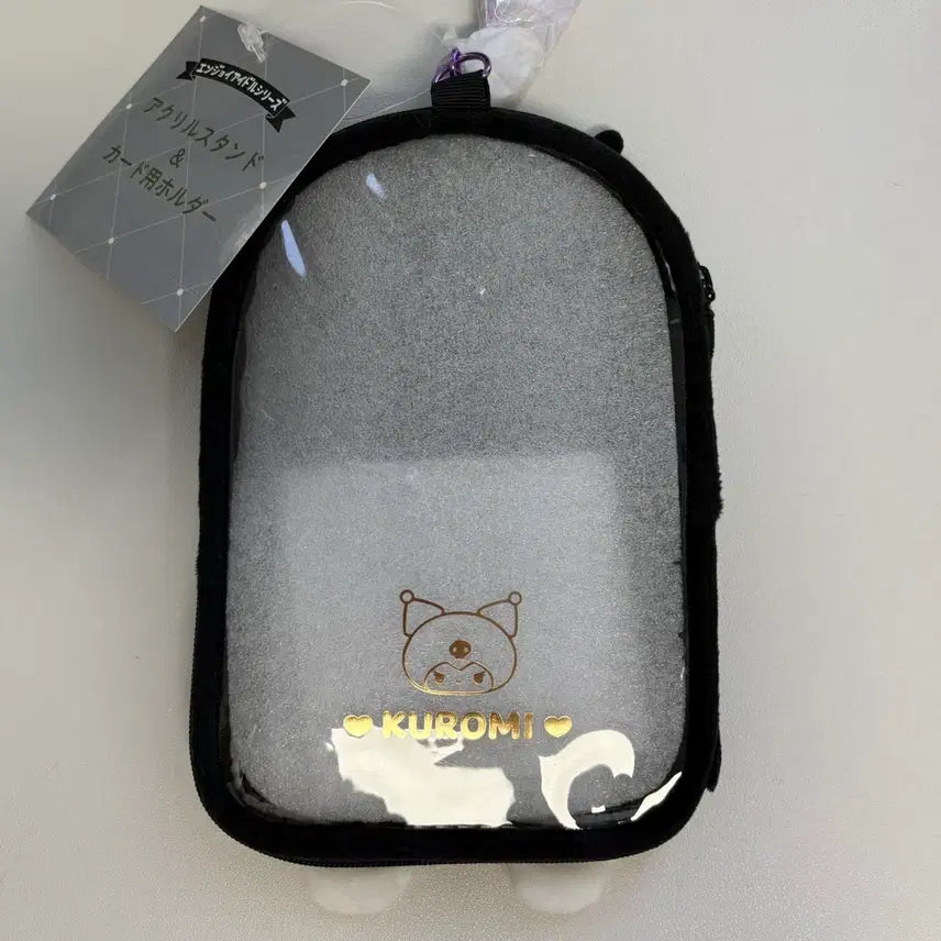[BUNJANG] Sanrio Kuromi Enjoy Idol Acrylic Stand Photocard Holder / 산리오 엔조이아이돌 쿠로미 아크릴 스탠드 포카홀더 새상품