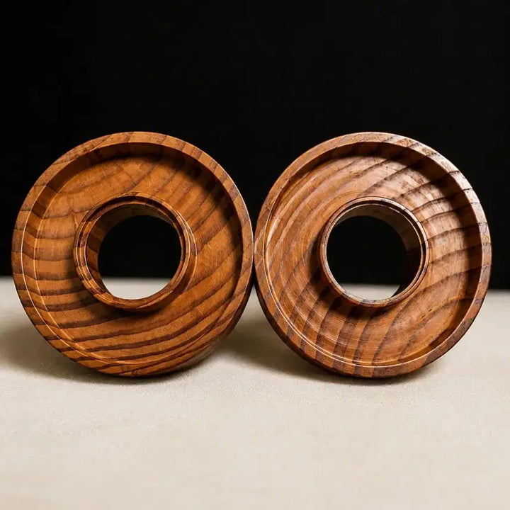 [BUNJANG] Set of 2 Japanese Wooden Tea Trays / 일본  나무 차탁2점