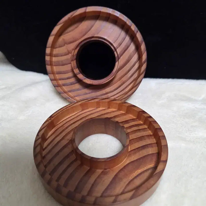 [BUNJANG] Set of 2 Japanese Wooden Tea Trays / 일본  나무 차탁2점