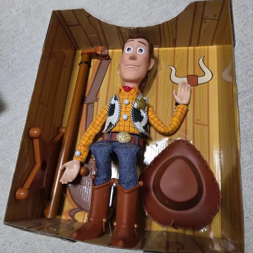 [BUNJANG] Thinkway Woody Toy Story Figure / 토이스토리 씽크웨이 우디