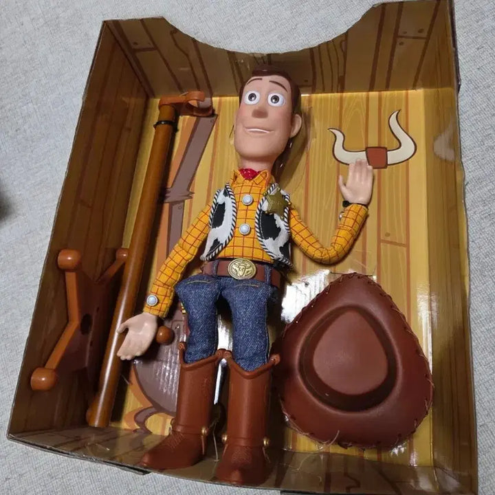 [BUNJANG] Thinkway Woody Toy Story Figure / 토이스토리 씽크웨이 우디