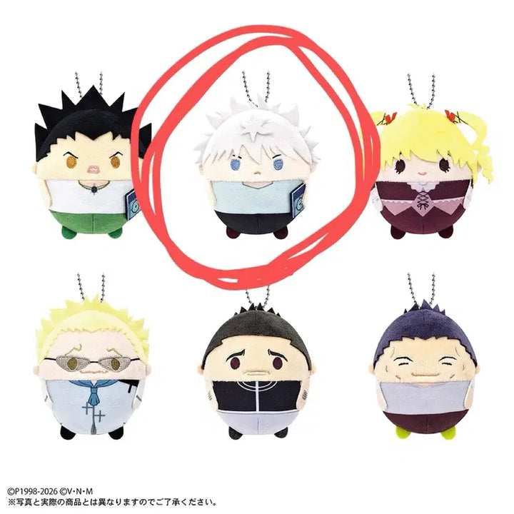 [BUNJANG] Hunter x Hunter Fuwacoro Ring Vol. 3 Killua Plush Doll / (새상품) 헌터X헌터 후와코로링 3탄 키르아 누이 인형