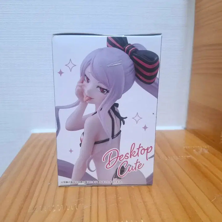 [BUNJANG] Taito Overlord Desktop Cute Albedo Swimsuit Ver. Figure / 타이토 오버로드 Desktop Cute 피규어 샤르티아 수영복 ver.
