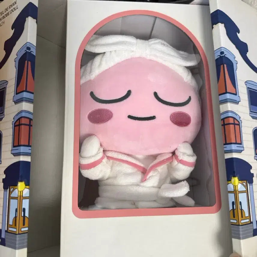 [BUNJANG] Kakao Friends Hotel de Apeach Bathrobe Apeach Plush / 카카오프렌즈 호텔 드 어피치 목욕 가운 인형