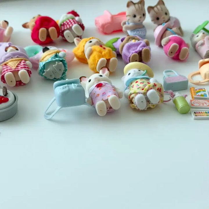 [BUNJANG] Sylvanian Families Bundle Set (15 pcs) / 실바니안 일괄 (15개)