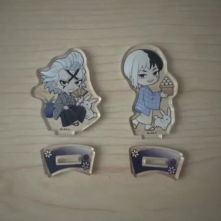 [BUNJANG] Dr. Stone Senku Ishigami &amp; Ryusui Nanami Mini Acrylic Standee Bundle / 닥터스톤 제노,겐 미니아크릴 일괄 판매