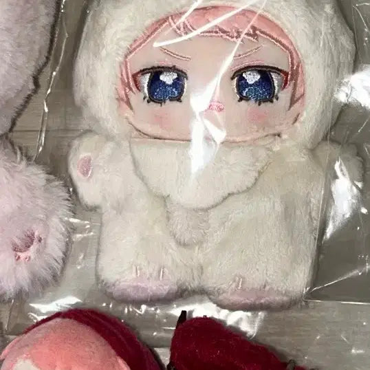 [BUNJANG] Ensemble Stars Shu Rabbit Plushie Mochi Mascot Bundle Set / 앙스타 슈 토끼누이 모찌마스 일괄