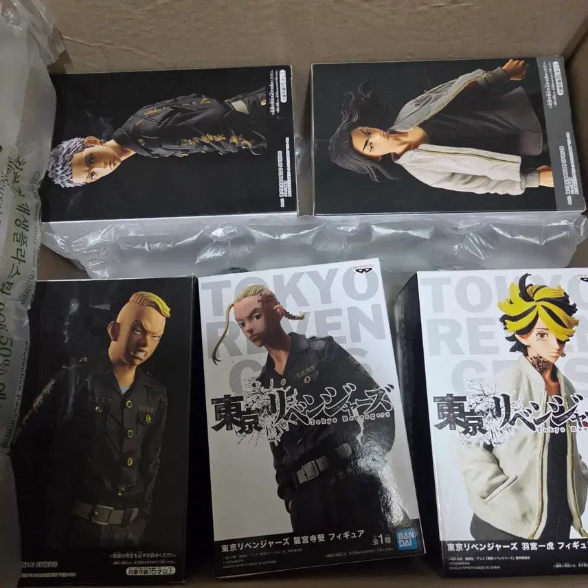 [BUNJANG] Tokyo Revengers 5 Figure Set / 도리벤 피규어 5종세트